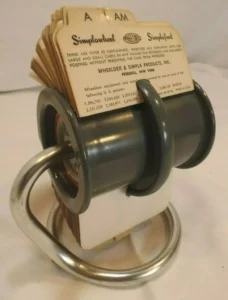 Merak edenler için rolodex