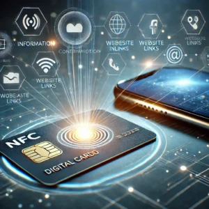 NFC Dijital Kartvizit Üzerinden Bilgi Paylaşımı